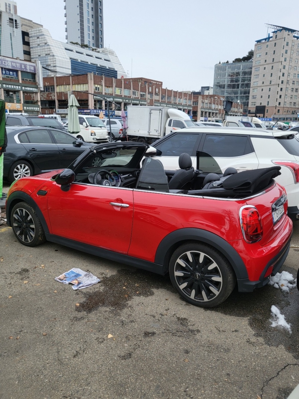 Mini cooper convertible