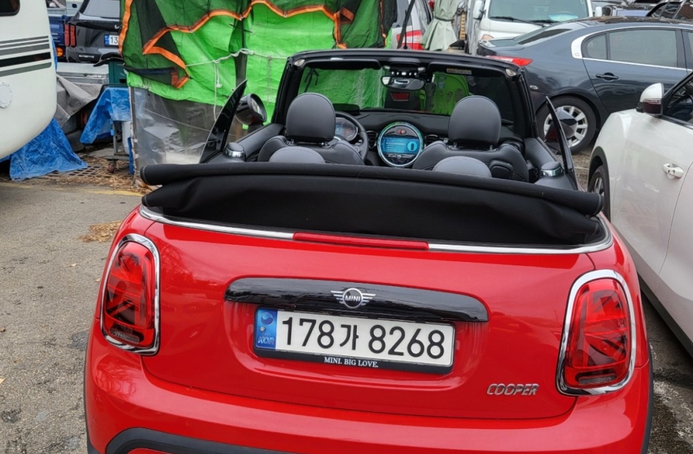 Mini cooper convertible